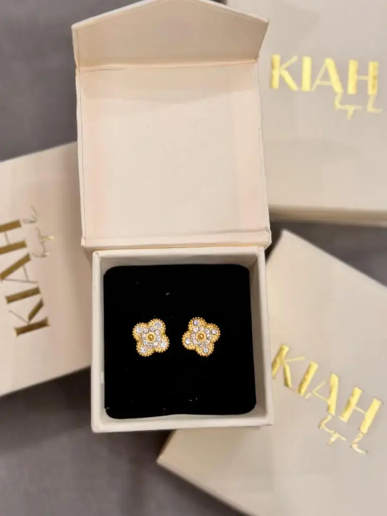Clover Luxe Studs