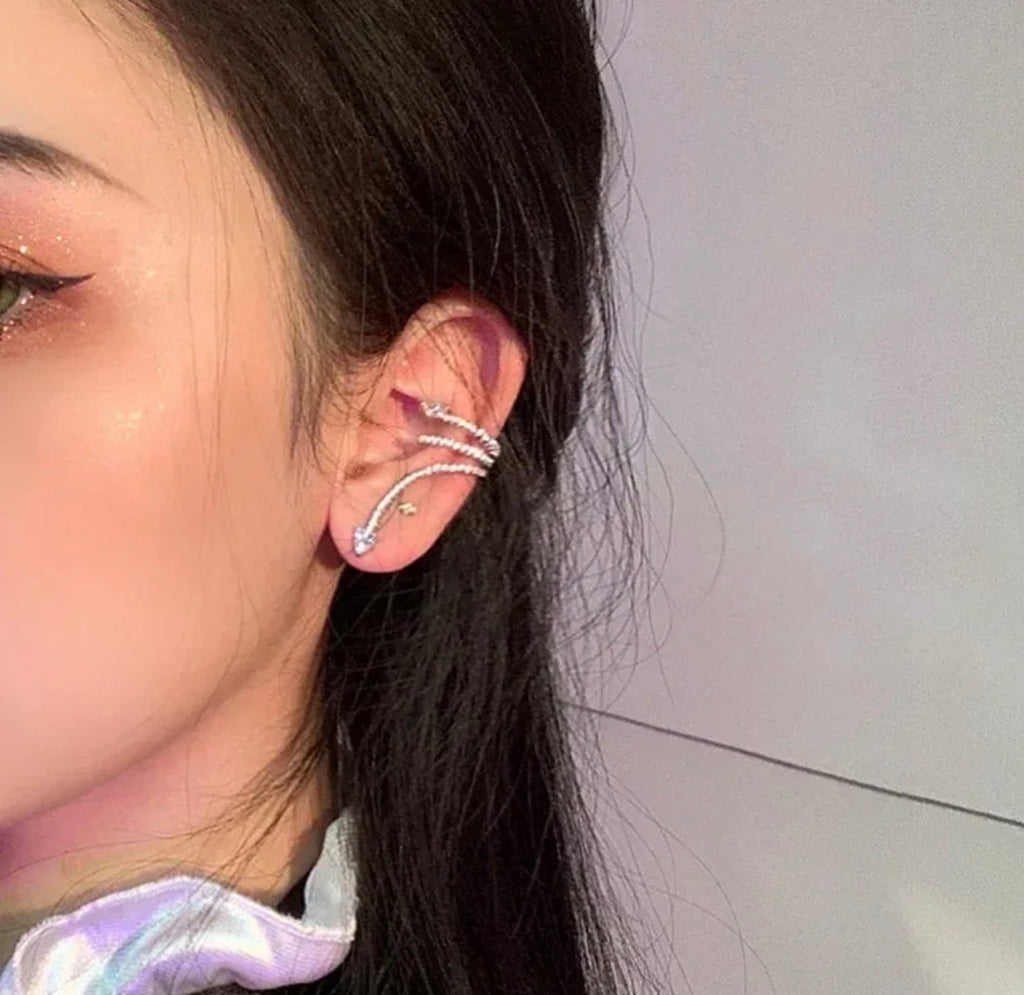 Serpent Earcuff