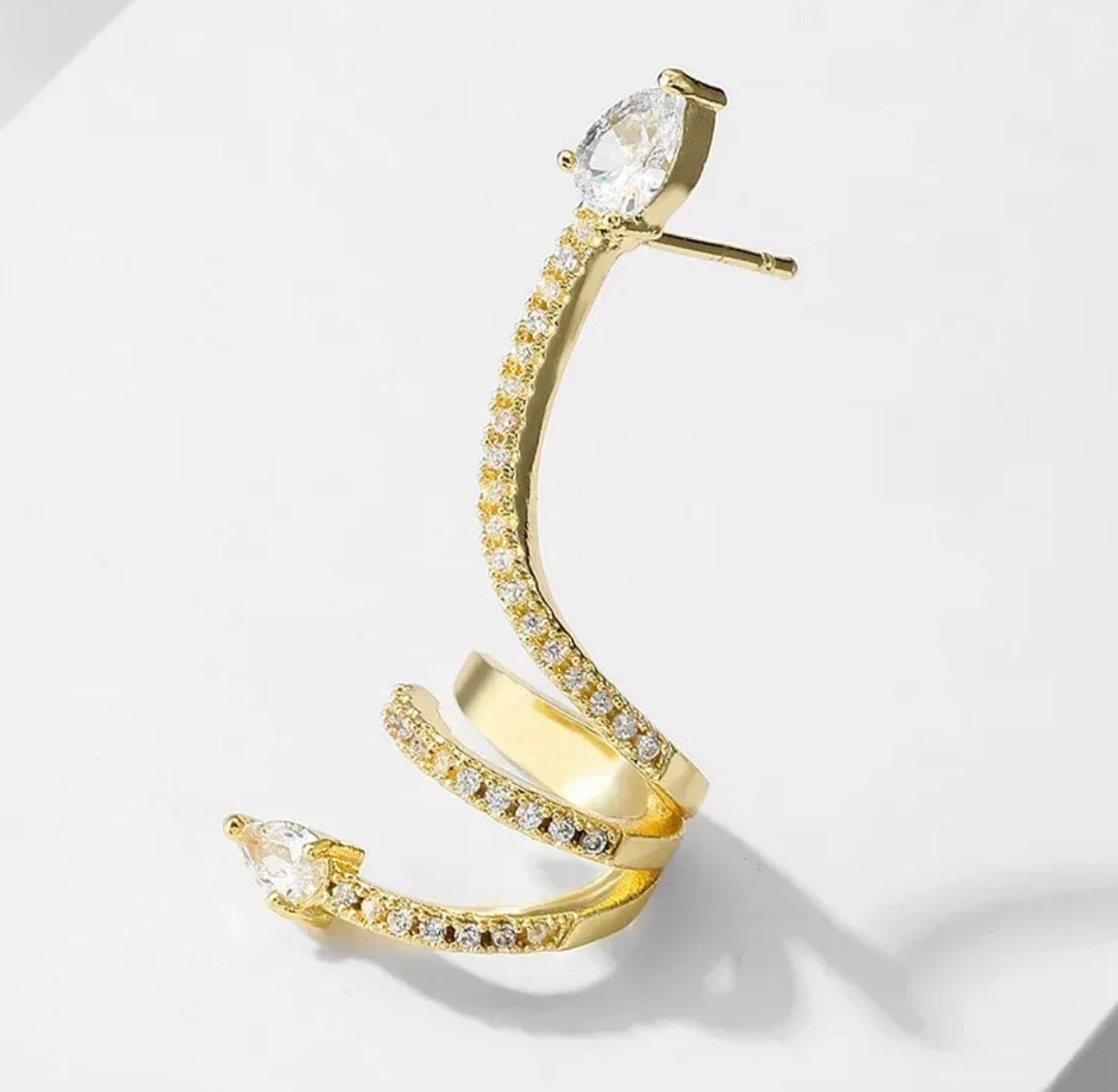 Serpent Earcuff