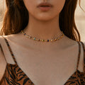 Rainbow Hearts Choker