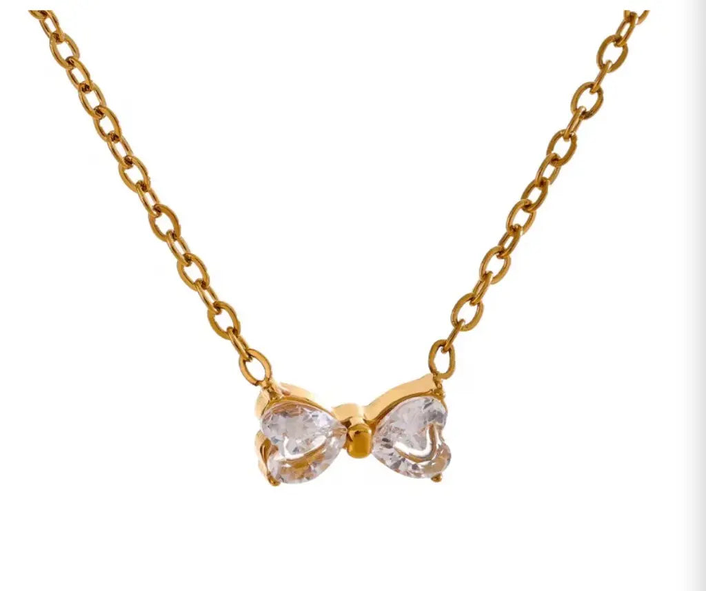 Dainty Bow-tiful Necklace