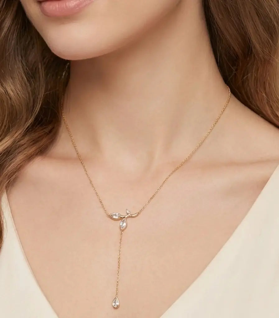 Teardrop Grace Necklace