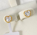 Lea Studs (Heart)