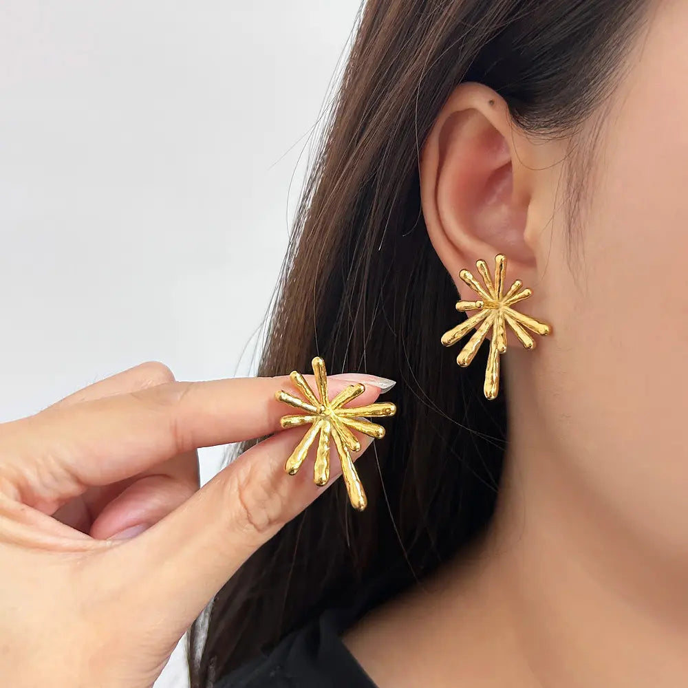 Starburst Stud Earrings