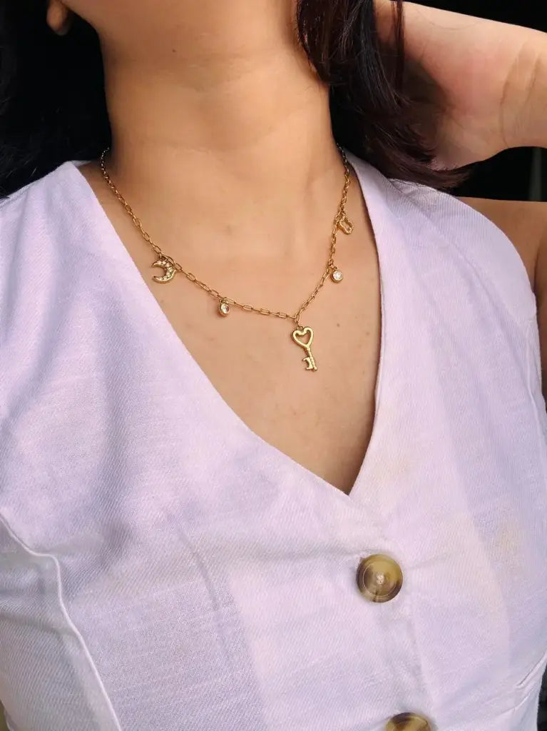 Stellar Charm Necklace