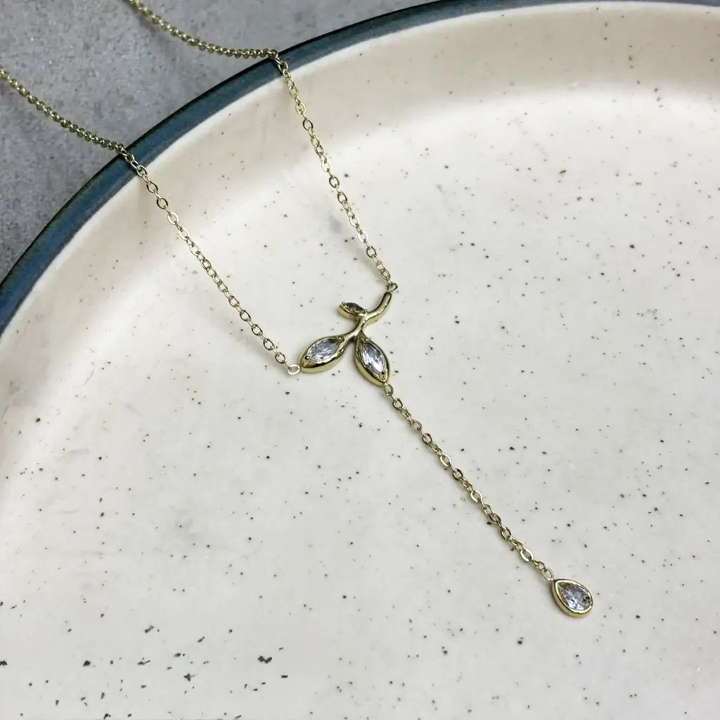 Teardrop Grace Necklace