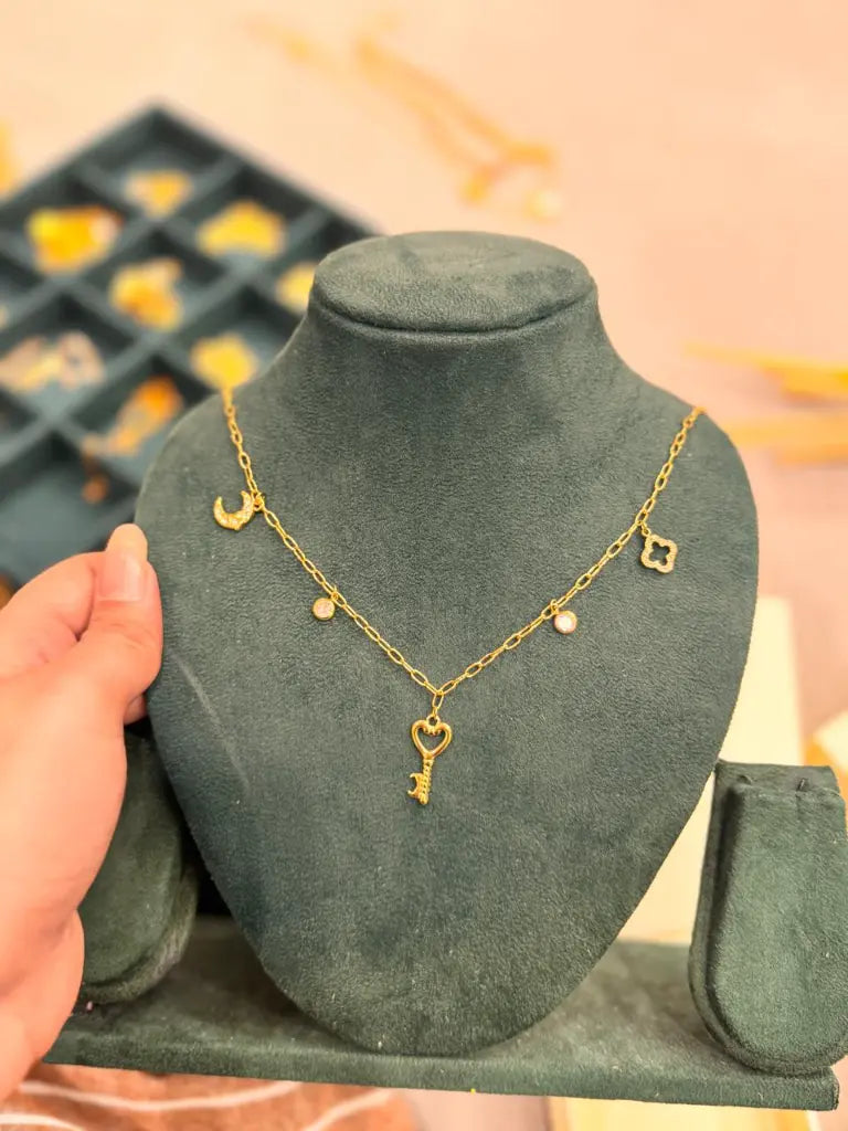 Stellar Charm Necklace
