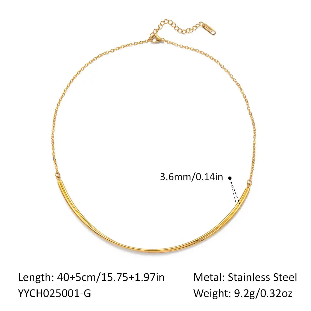 Aurea Curve Necklace