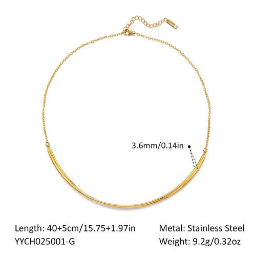 Aurea Curve Necklace