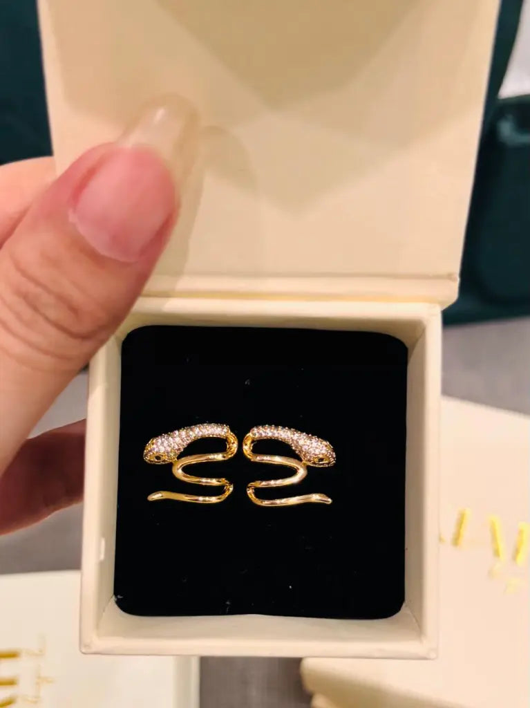 Serpentine Earrings